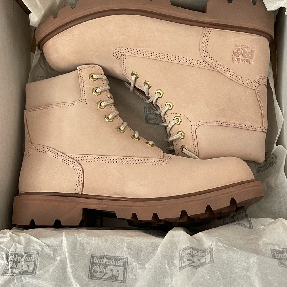 Timberland Light Tan Leather Boots